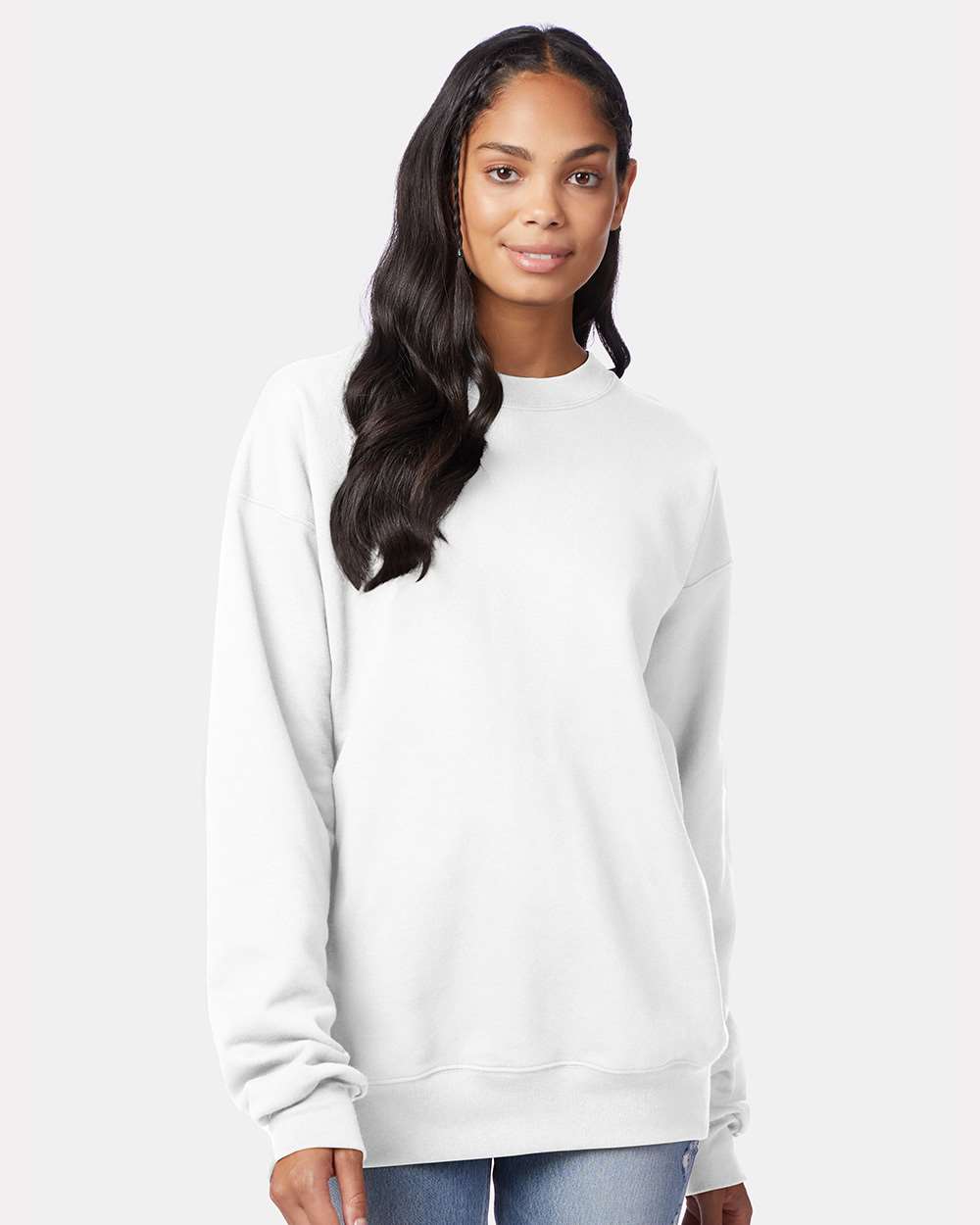 Hanes-F260-Ultimate Cotton® Crewneck Sweatshirt - Image 119