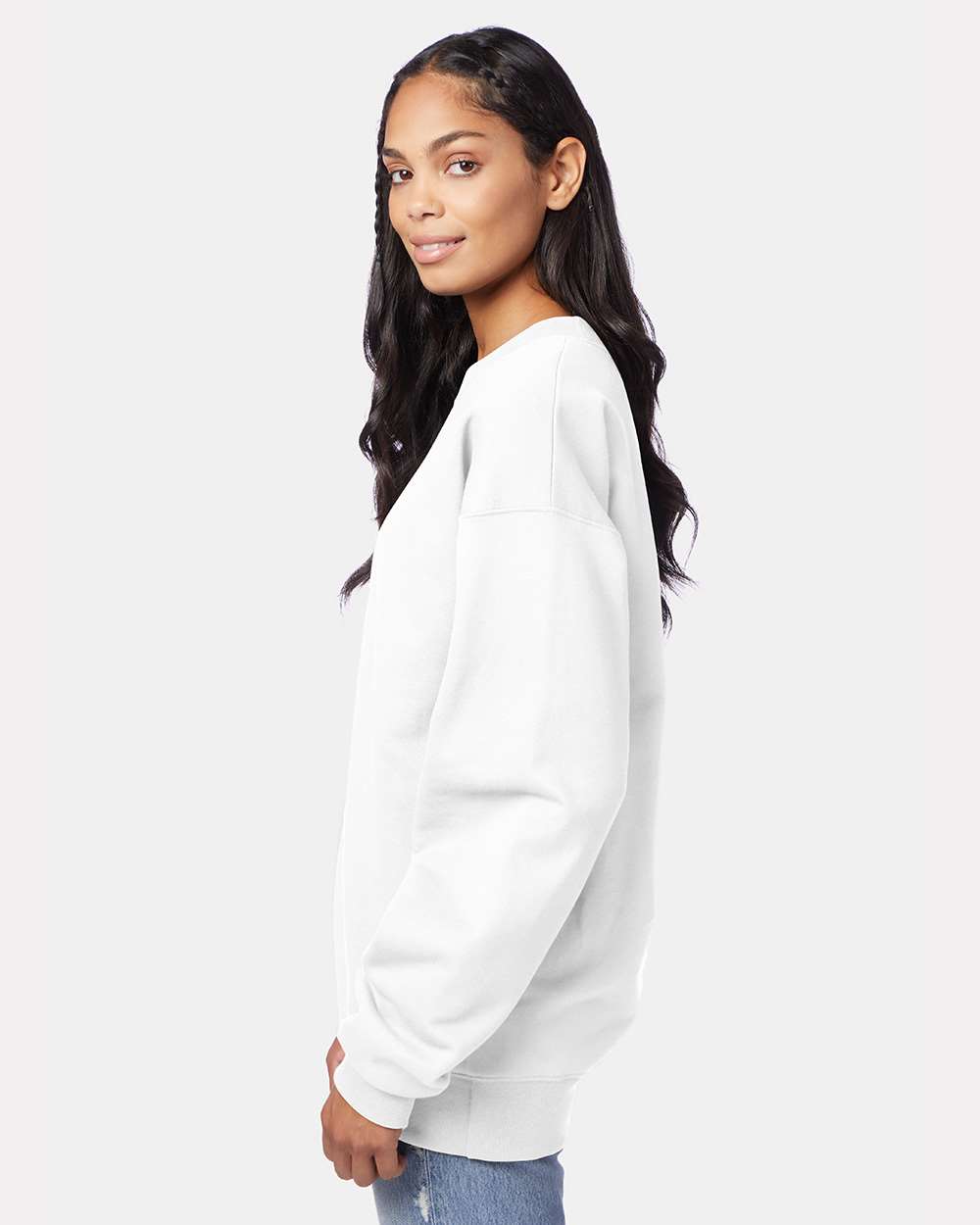 Hanes-F260-Ultimate Cotton® Crewneck Sweatshirt - Image 120