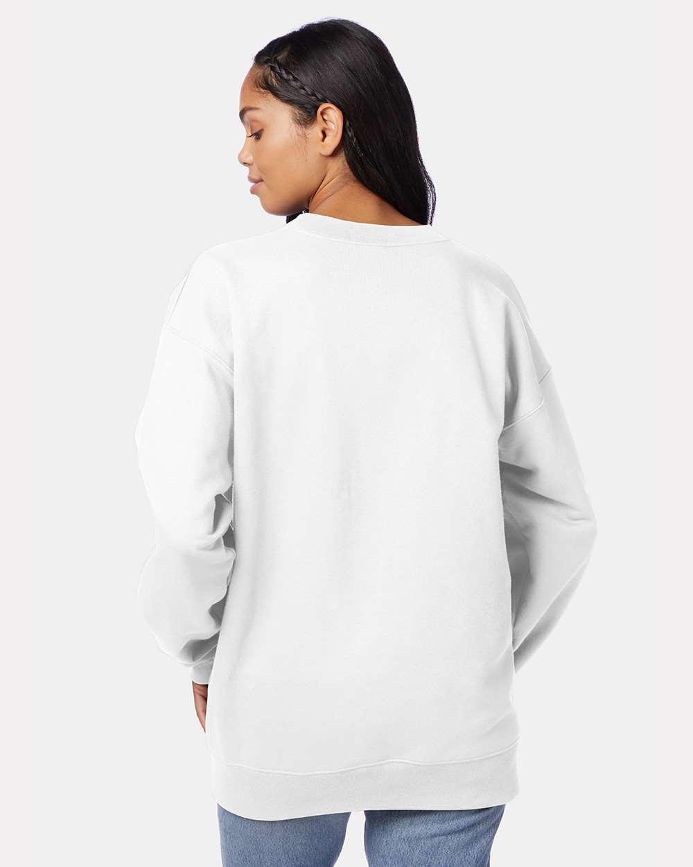 Hanes-F260-Ultimate Cotton® Crewneck Sweatshirt - Image 121