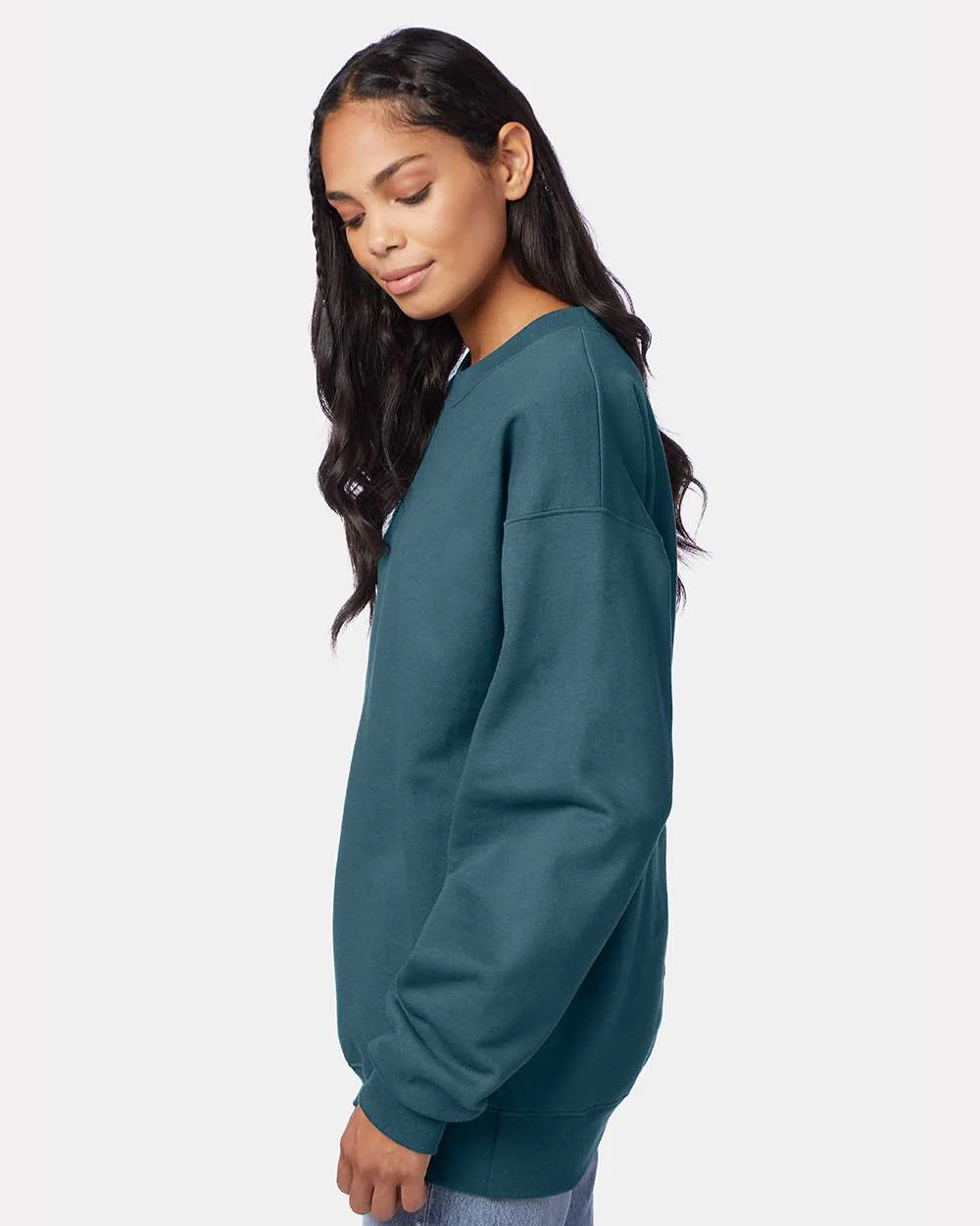 Hanes-F260-Ultimate Cotton® Crewneck Sweatshirt - Image 18