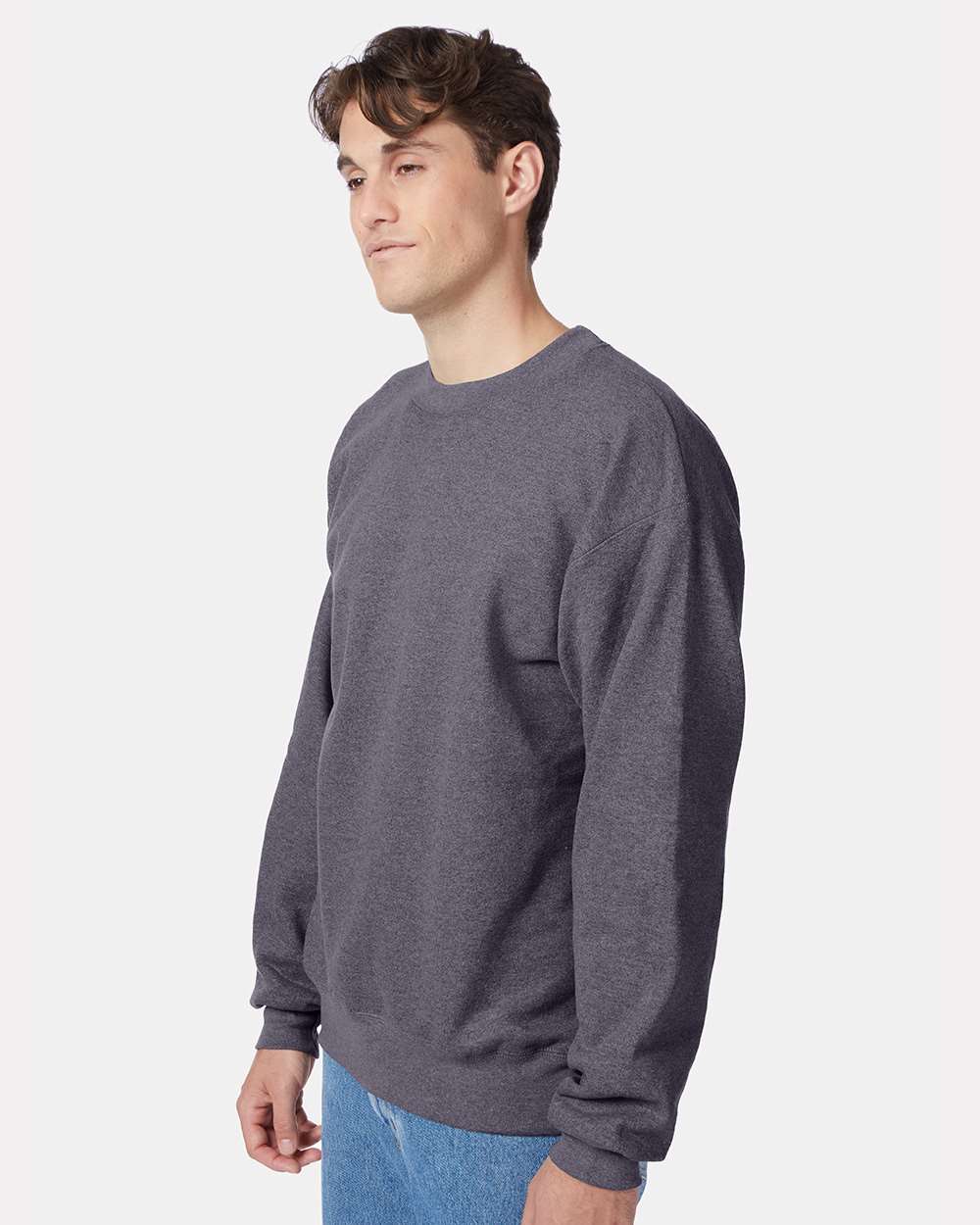 Hanes-F260-Ultimate Cotton® Crewneck Sweatshirt - Image 24