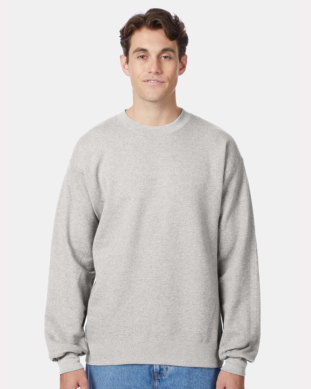Hanes-F260-Ultimate Cotton® Crewneck Sweatshirt - Image 4