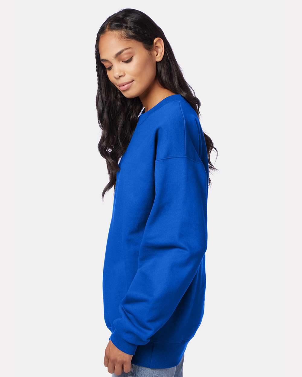 Hanes-F260-Ultimate Cotton® Crewneck Sweatshirt - Image 42