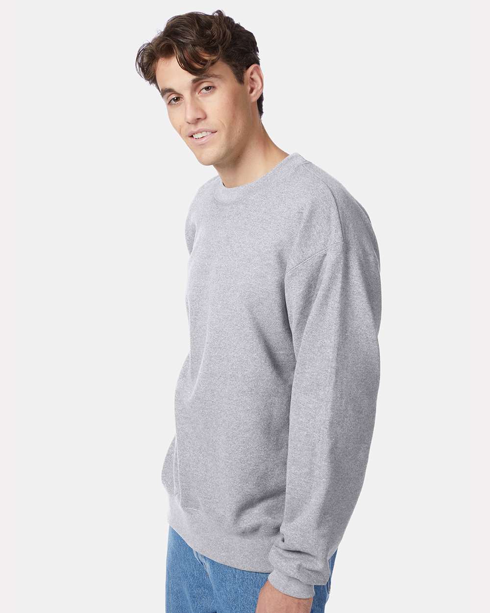 Hanes-F260-Ultimate Cotton® Crewneck Sweatshirt - Image 48
