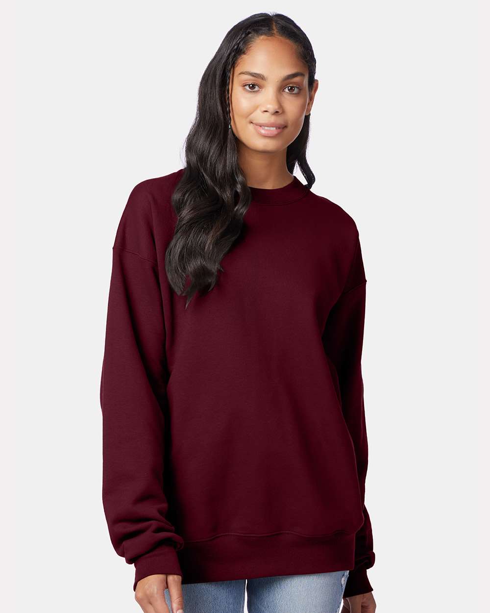 Hanes-F260-Ultimate Cotton® Crewneck Sweatshirt - Image 53