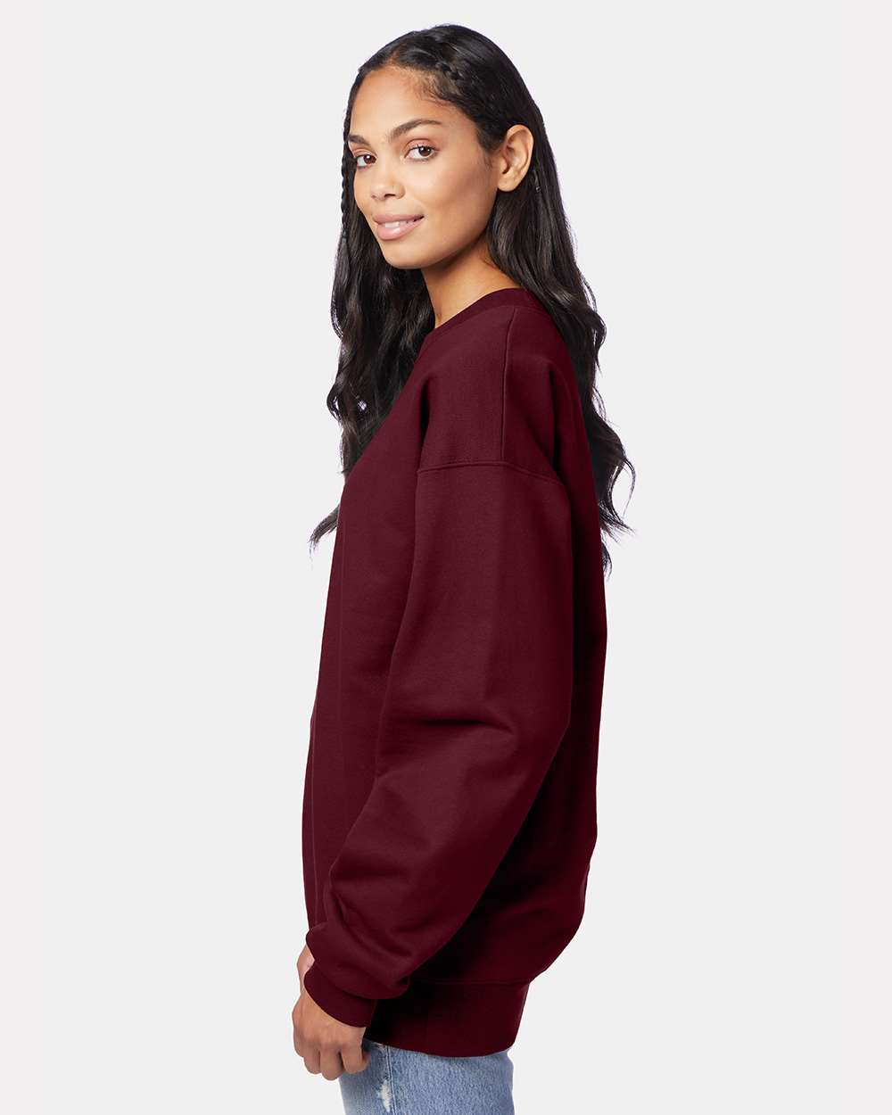 Hanes-F260-Ultimate Cotton® Crewneck Sweatshirt - Image 54