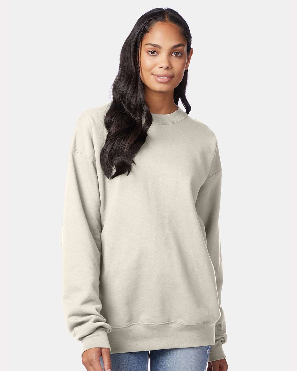 Hanes-F260-Ultimate Cotton® Crewneck Sweatshirt - Image 65