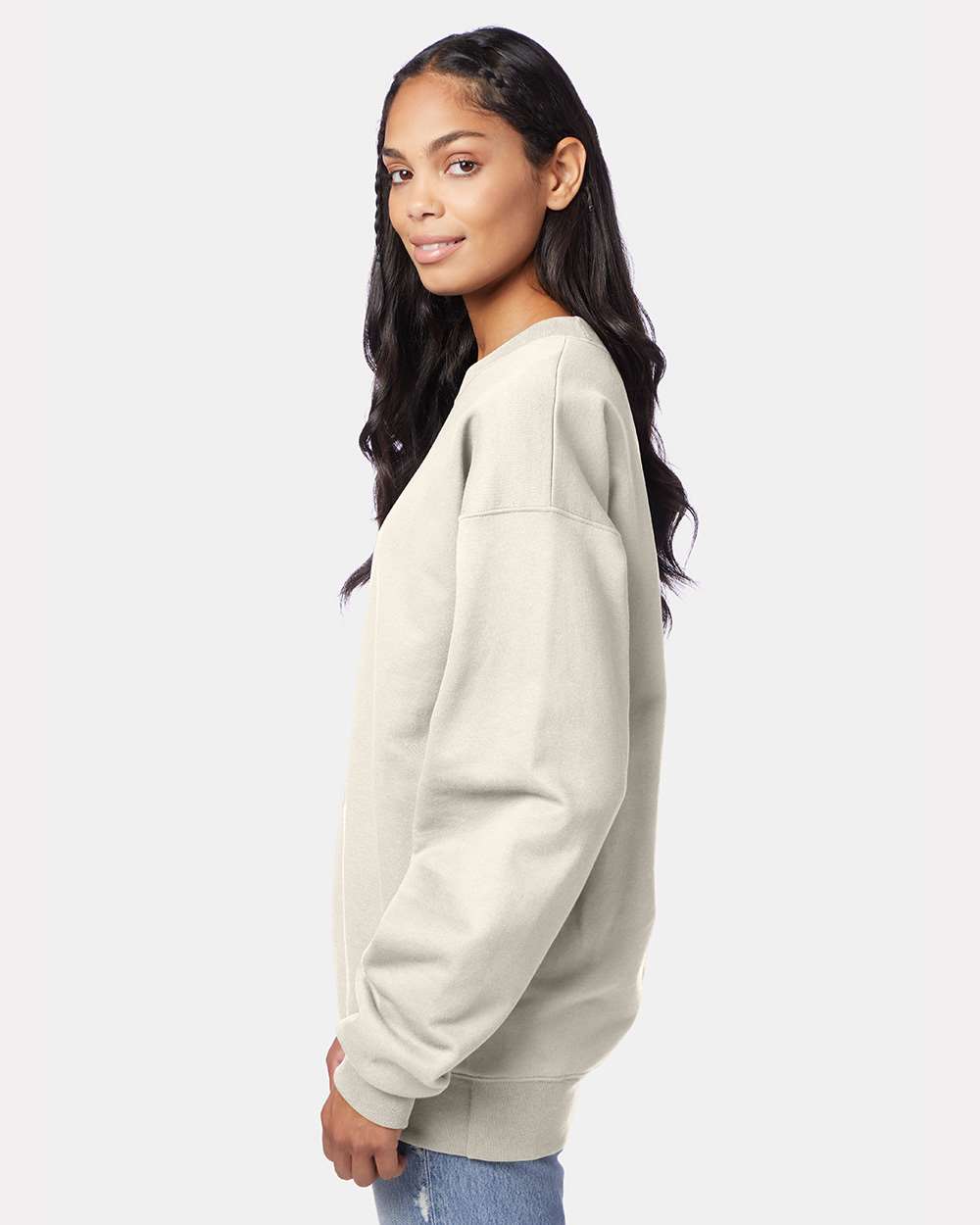 Hanes-F260-Ultimate Cotton® Crewneck Sweatshirt - Image 66
