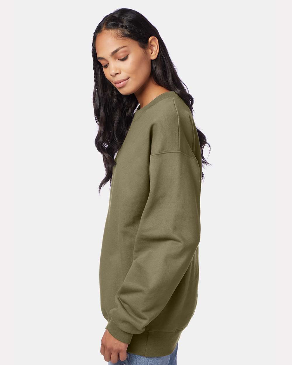 Hanes-F260-Ultimate Cotton® Crewneck Sweatshirt - Image 78