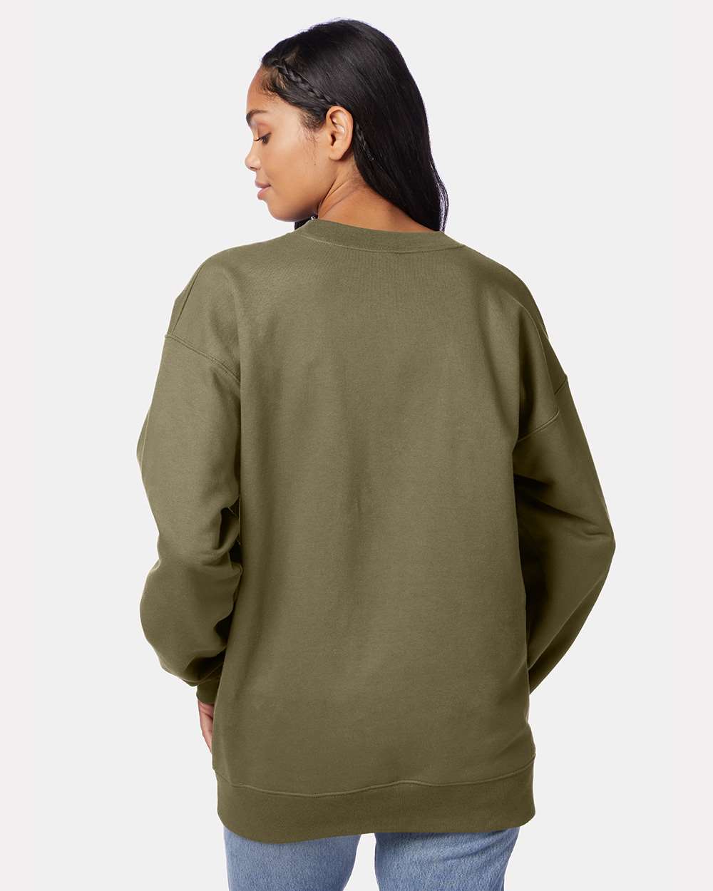 Hanes-F260-Ultimate Cotton® Crewneck Sweatshirt - Image 79