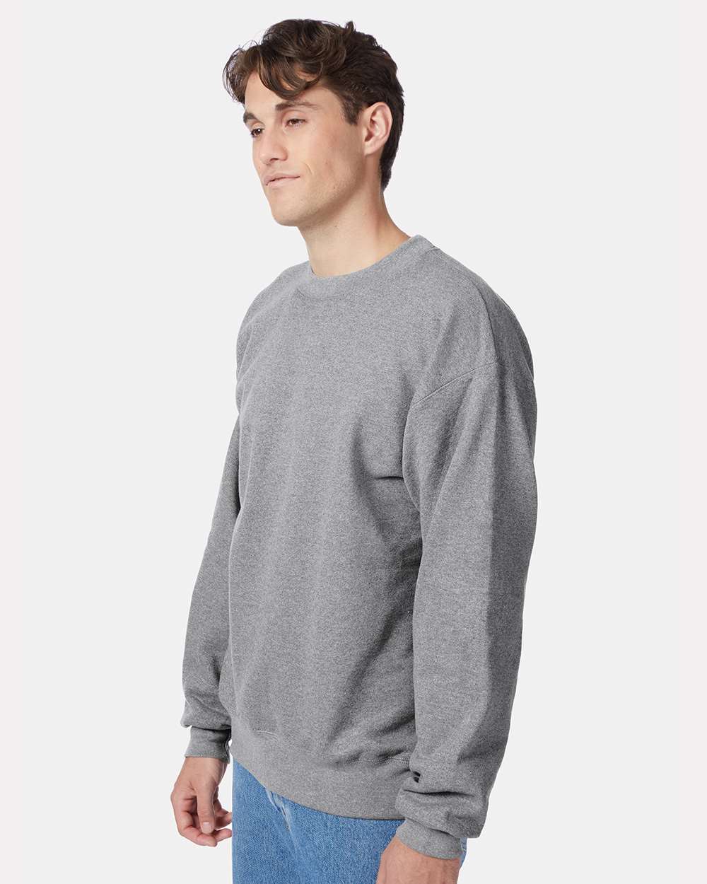 Hanes-F260-Ultimate Cotton® Crewneck Sweatshirt - Image 84