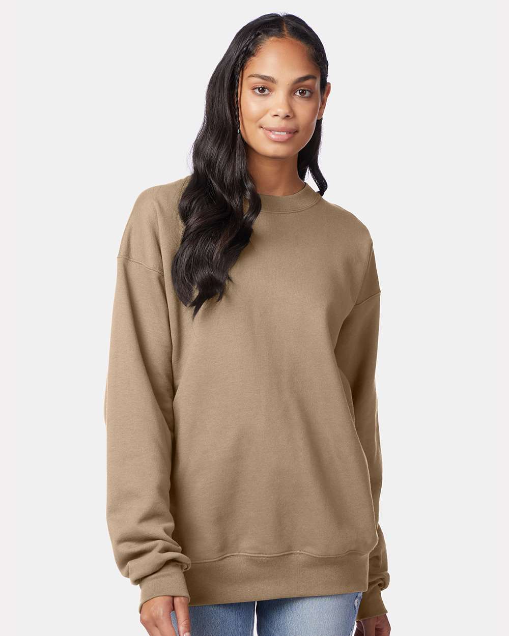 Hanes-F260-Ultimate Cotton® Crewneck Sweatshirt - Image 95