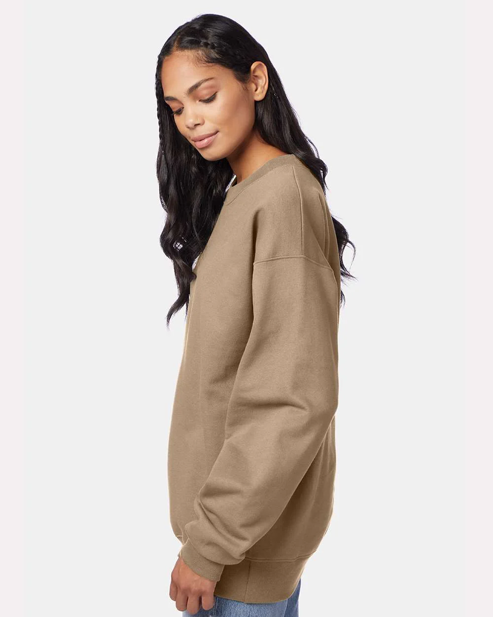 Hanes-F260-Ultimate Cotton® Crewneck Sweatshirt - Image 96