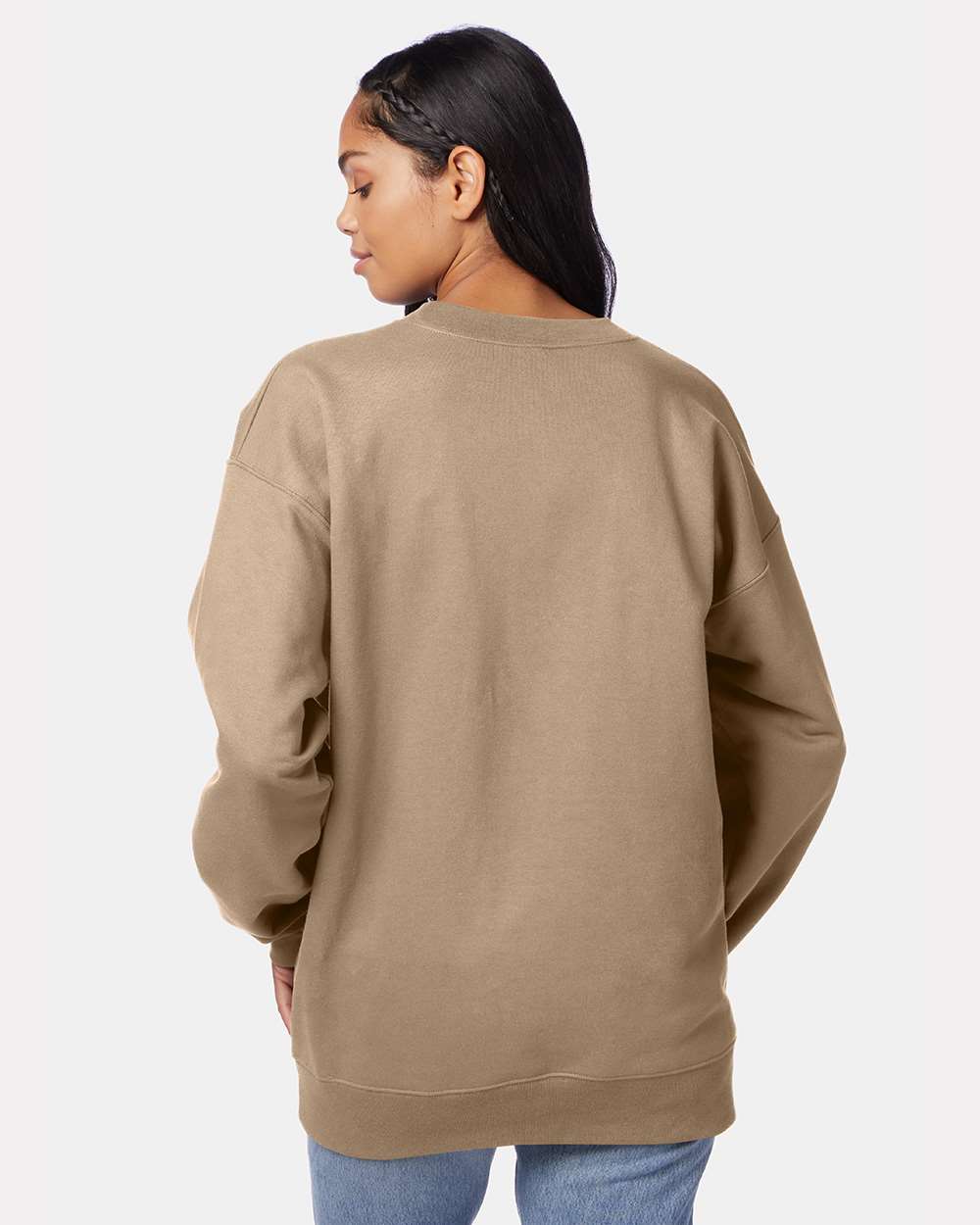 Hanes-F260-Ultimate Cotton® Crewneck Sweatshirt - Image 97