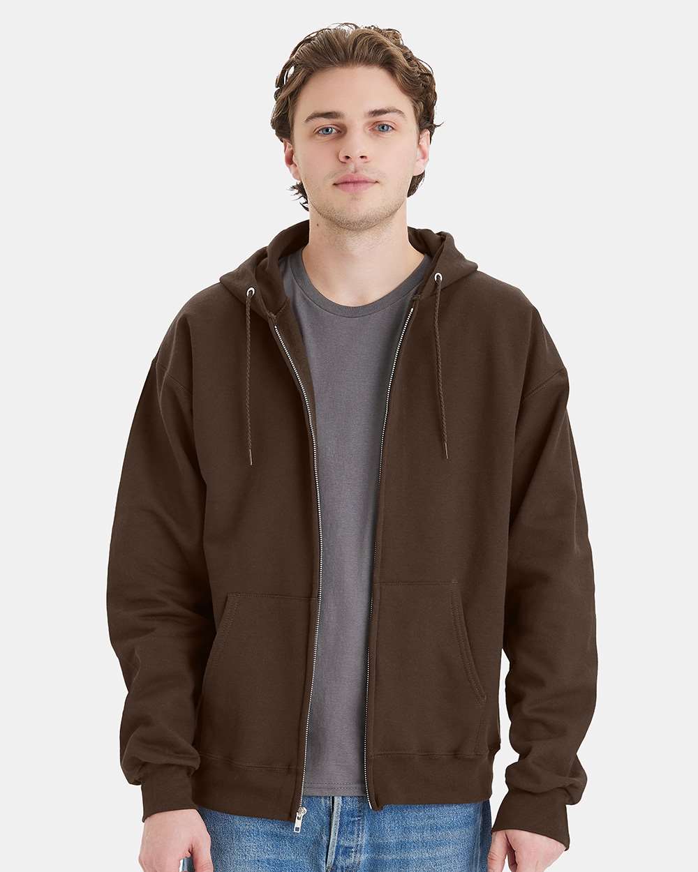 Hanes-F280-Ultimate Cotton® Full-Zip Hooded Sweatshirt - Image 22