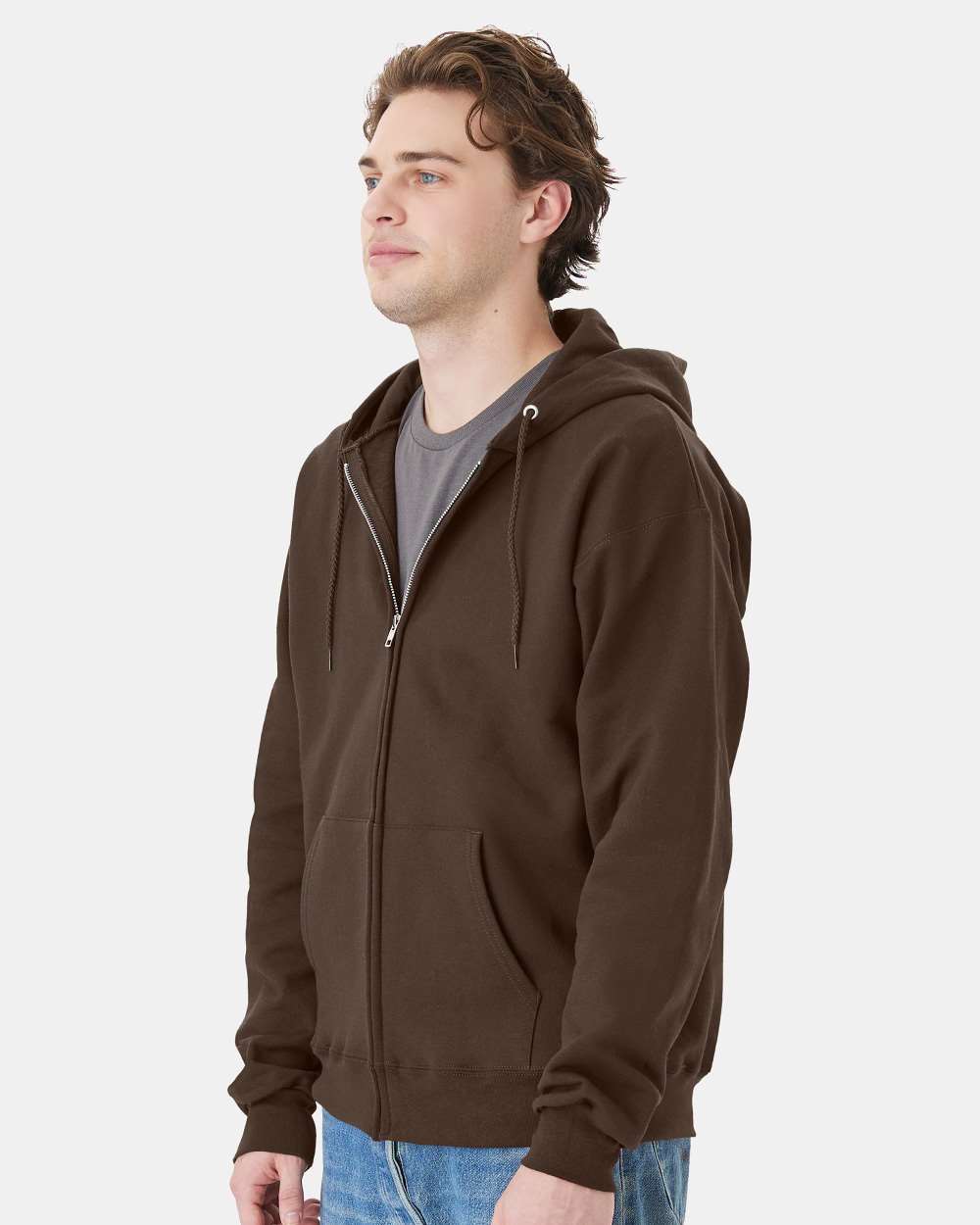 Hanes-F280-Ultimate Cotton® Full-Zip Hooded Sweatshirt - Image 23