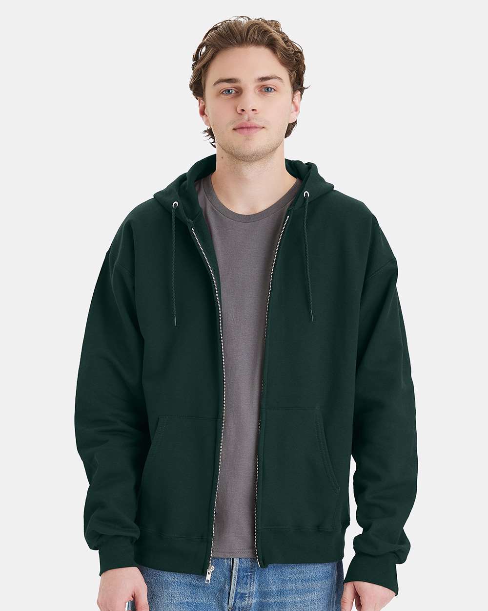 Hanes-F280-Ultimate Cotton® Full-Zip Hooded Sweatshirt - Image 28