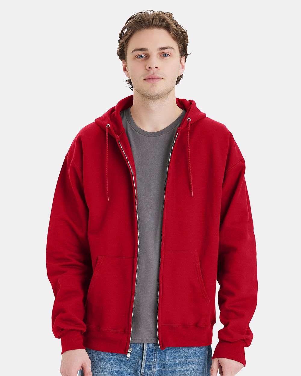 Hanes-F280-Ultimate Cotton® Full-Zip Hooded Sweatshirt - Image 34