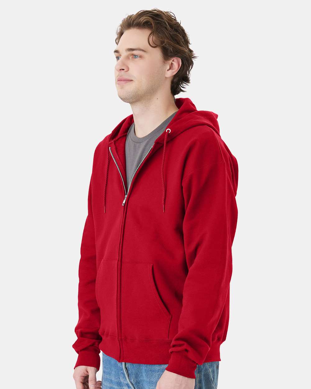 Hanes-F280-Ultimate Cotton® Full-Zip Hooded Sweatshirt - Image 35