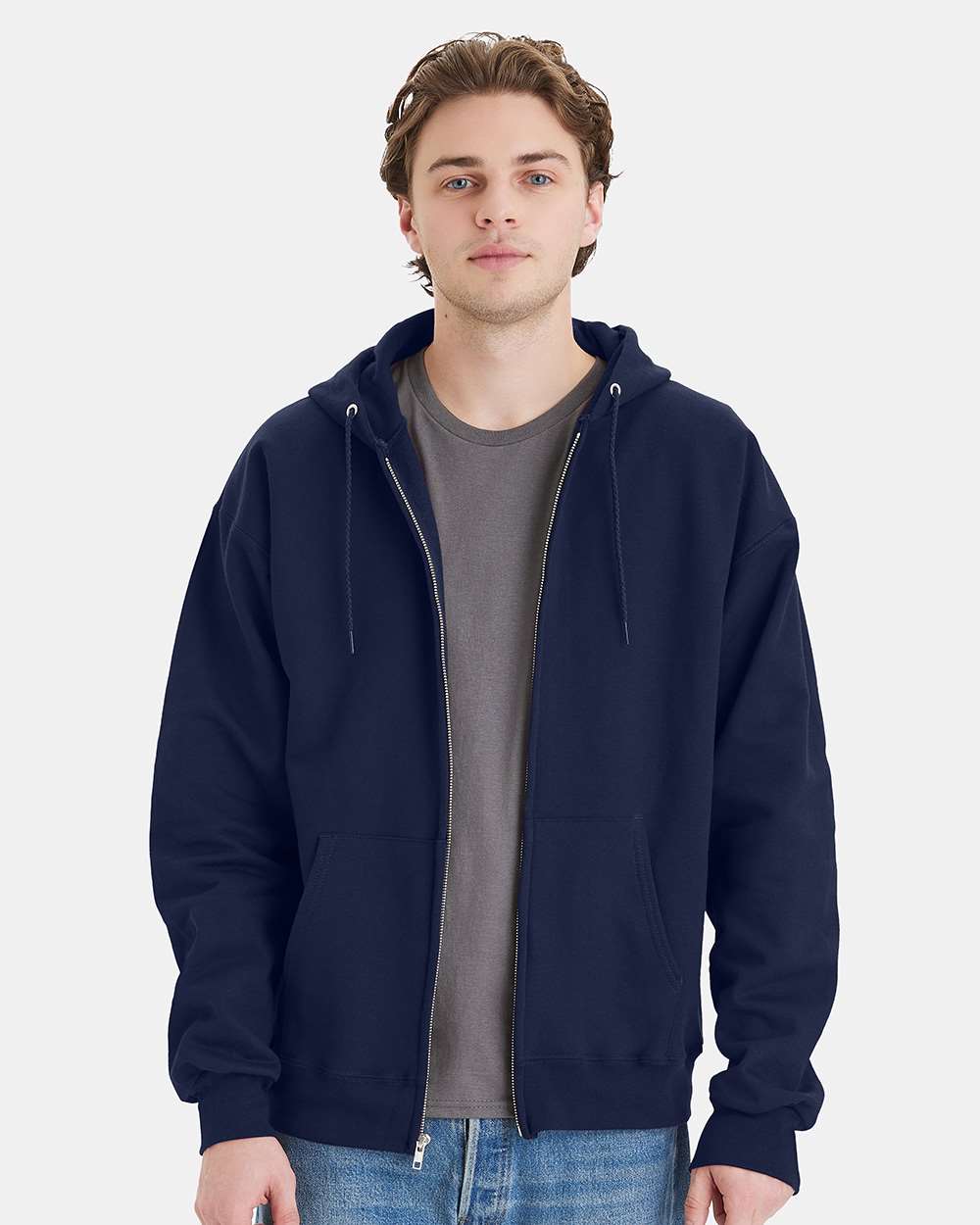 Hanes-F280-Ultimate Cotton® Full-Zip Hooded Sweatshirt - Image 58
