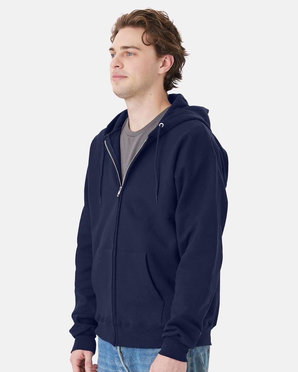 Hanes-F280-Ultimate Cotton® Full-Zip Hooded Sweatshirt - Image 59