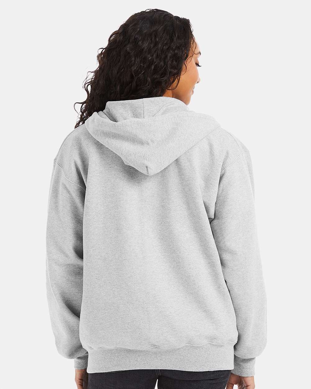 Hanes-F280-Ultimate Cotton® Full-Zip Hooded Sweatshirt - Image 6