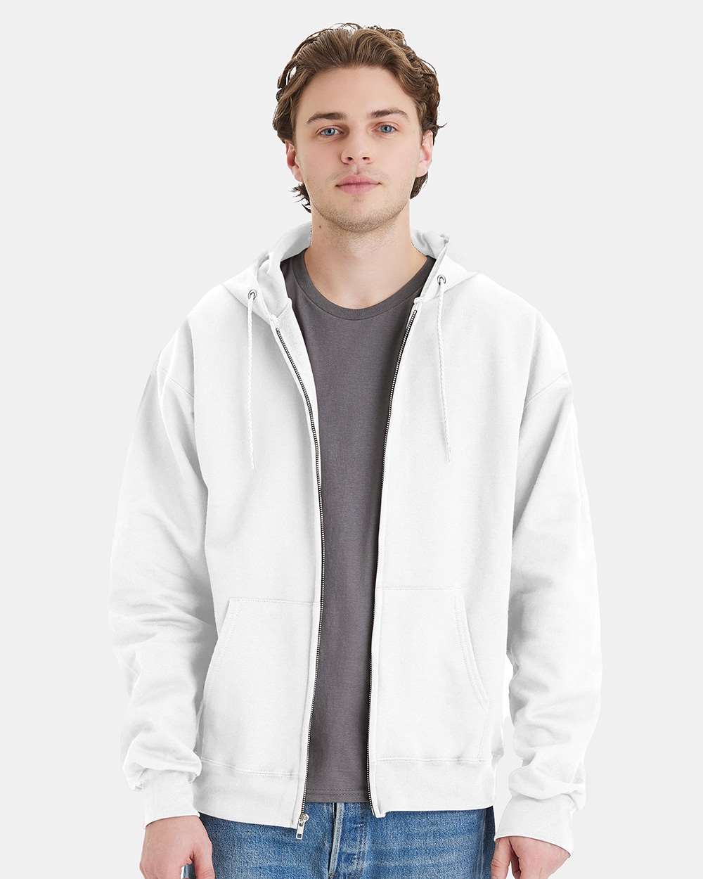 Hanes-F280-Ultimate Cotton® Full-Zip Hooded Sweatshirt - Image 64