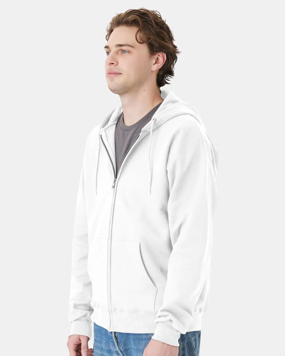 Hanes-F280-Ultimate Cotton® Full-Zip Hooded Sweatshirt - Image 65