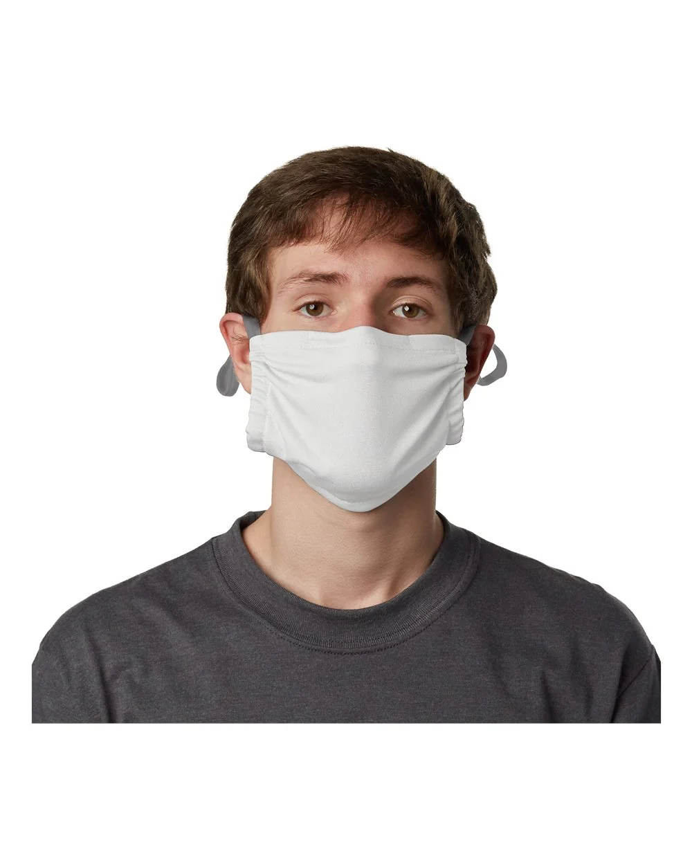 Hanes-MKPKPR-2-Ply Polyester Pocket Face Mask - Image 5
