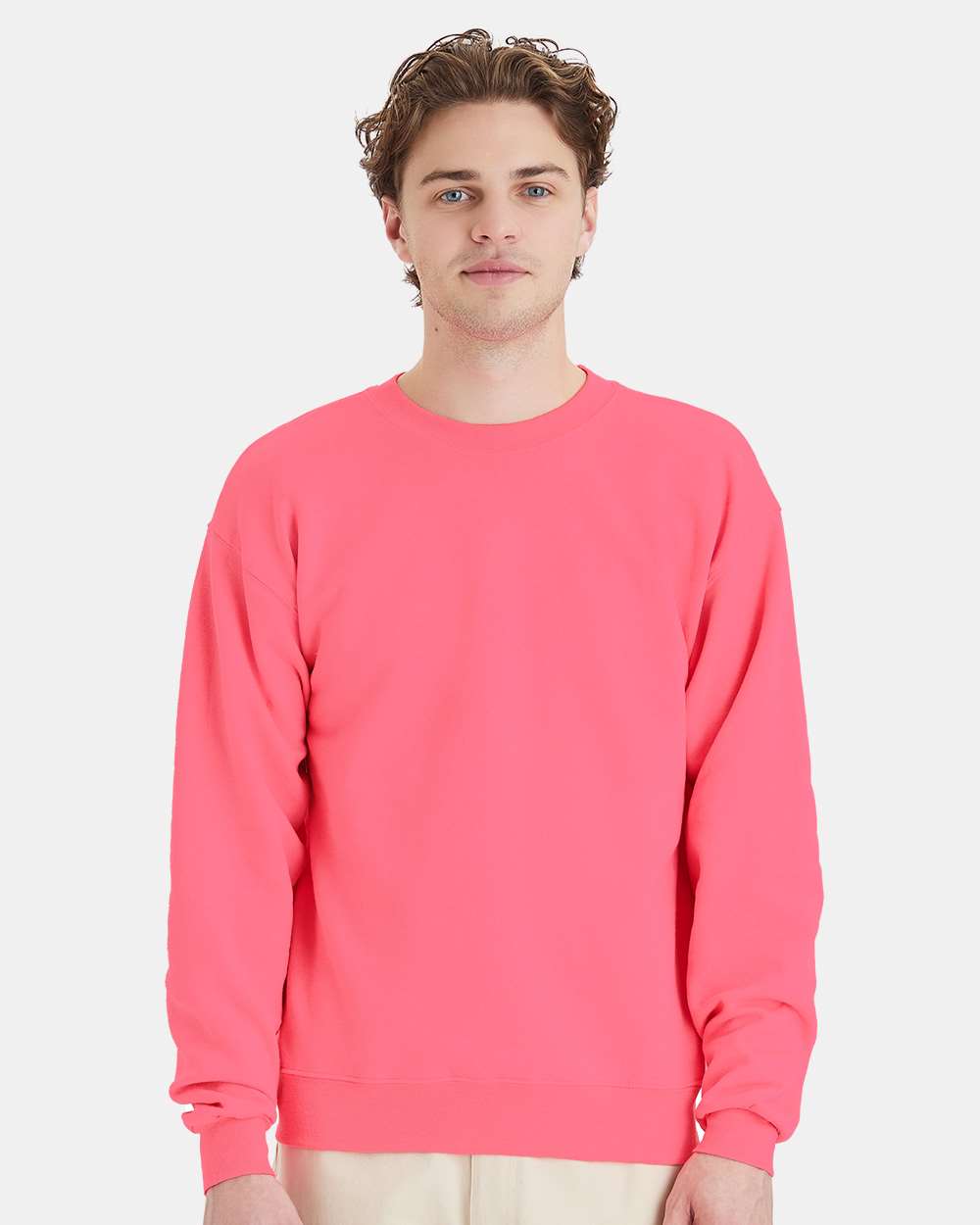Hanes-P160-Ecosmart® Crewneck Sweatshirt - Image 137
