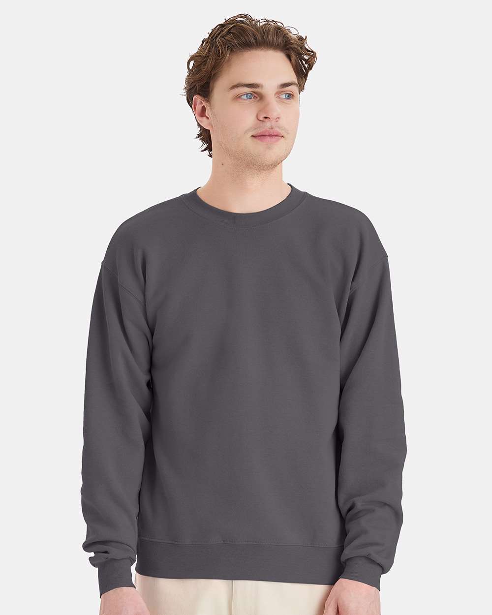 Hanes-P160-Ecosmart® Crewneck Sweatshirt - Image 149