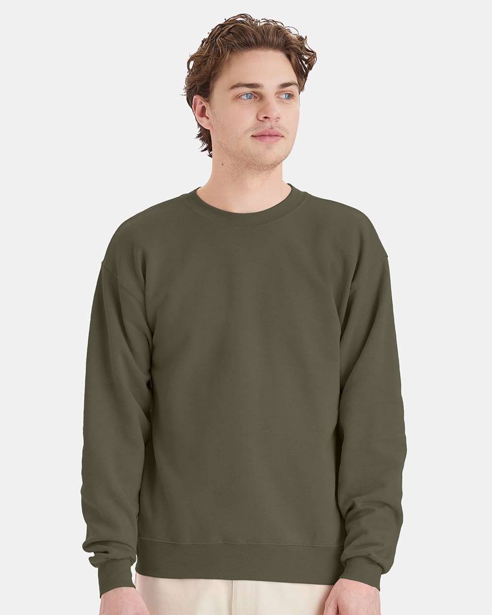 Hanes-P160-Ecosmart® Crewneck Sweatshirt - Image 57