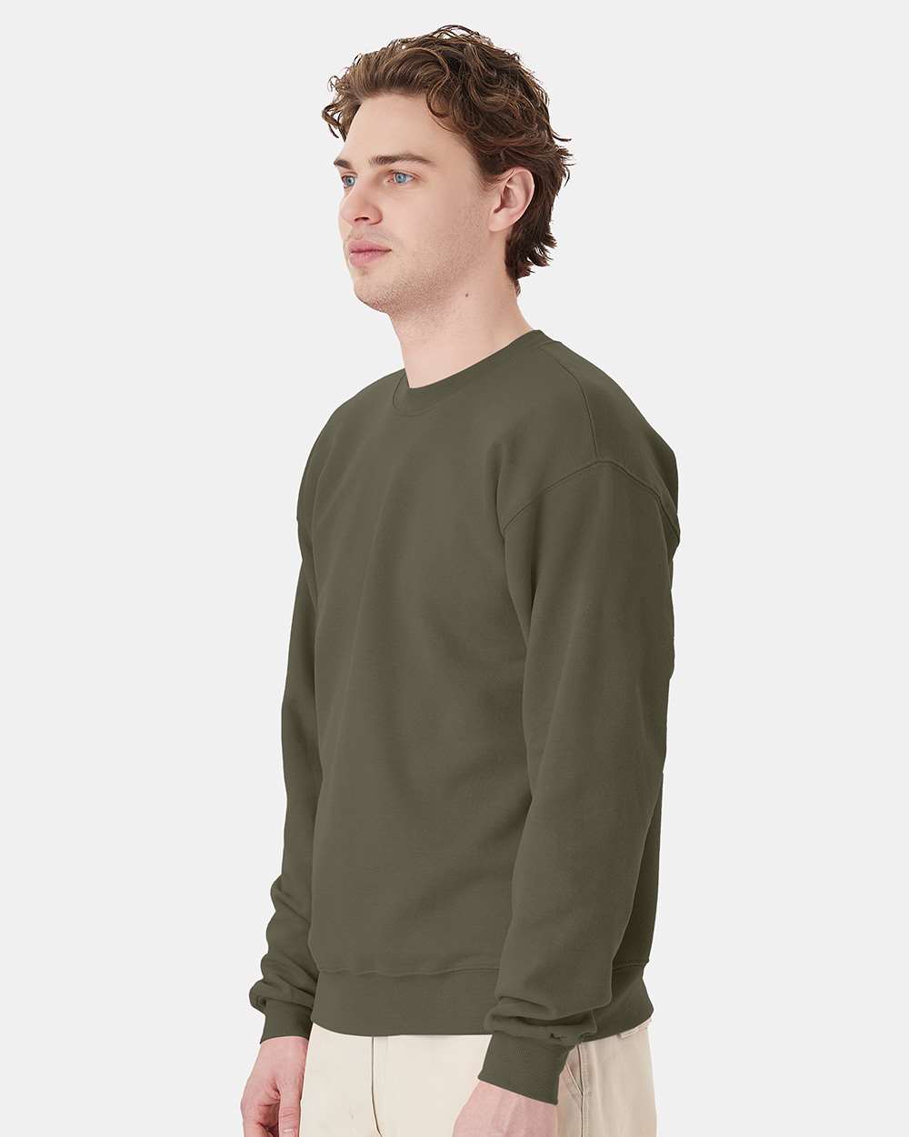 Hanes-P160-Ecosmart® Crewneck Sweatshirt - Image 58