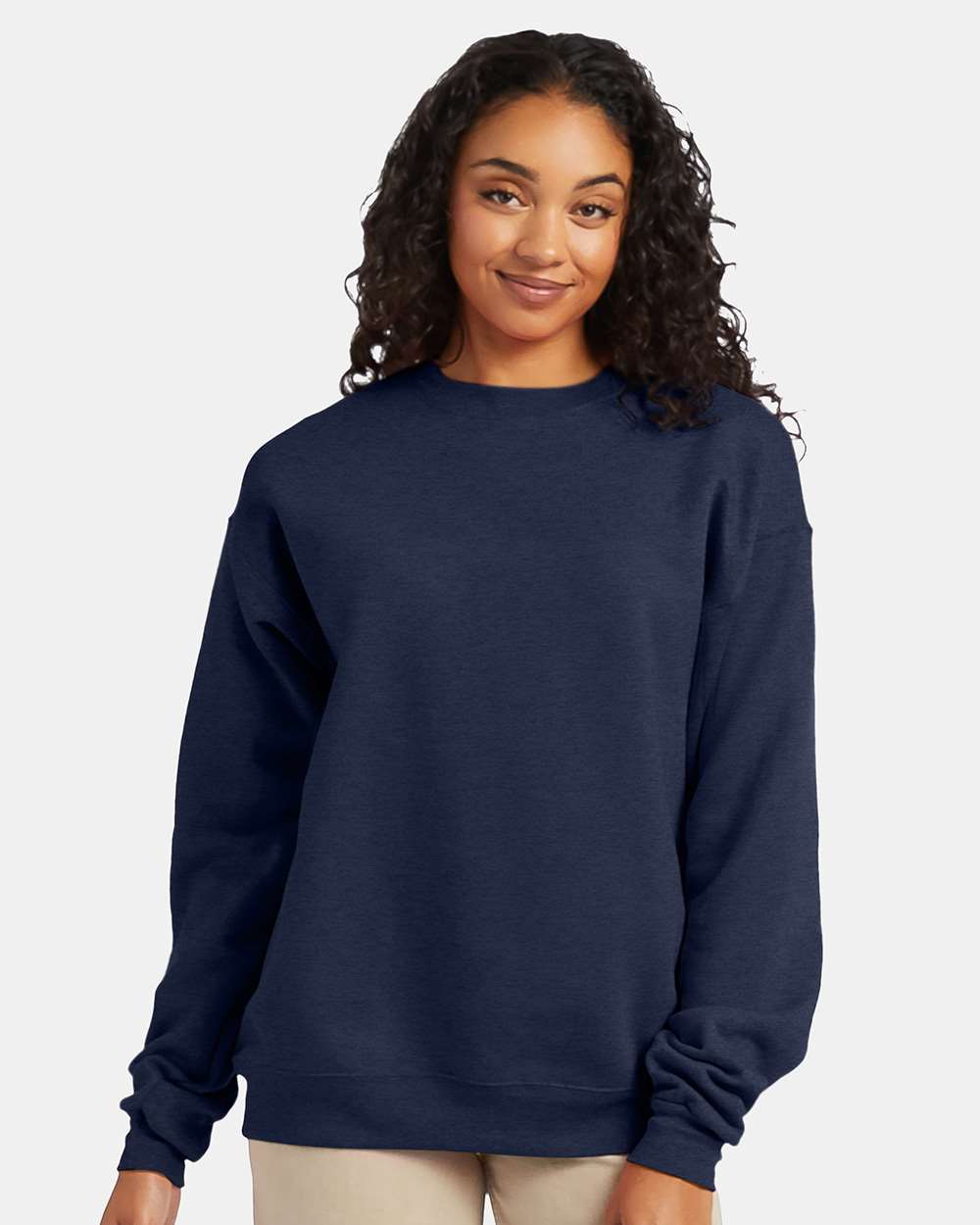 Hanes-P160-Ecosmart® Crewneck Sweatshirt - Image 69