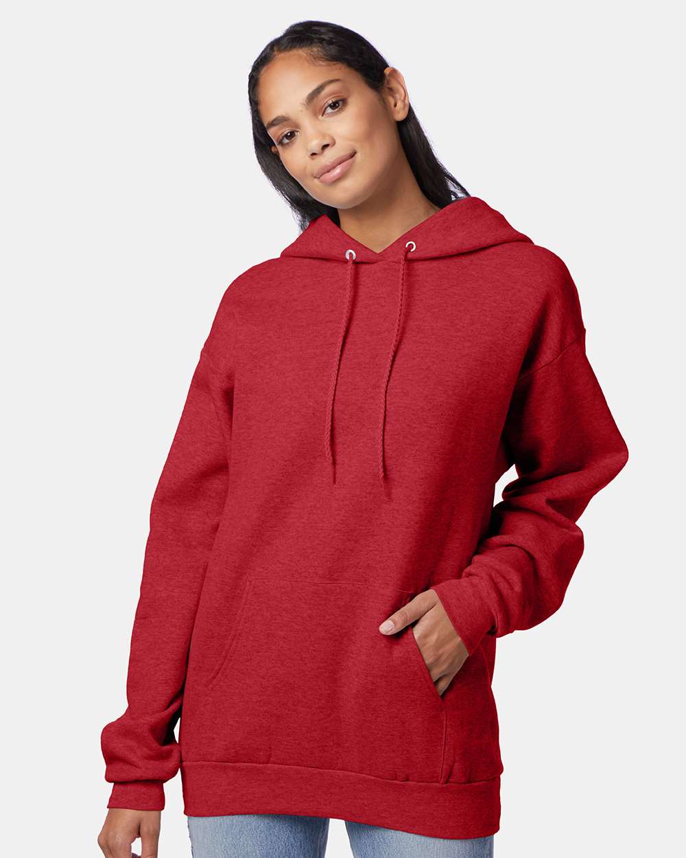 Hanes-P170-Ecosmart® Hooded Sweatshirt - Image 136