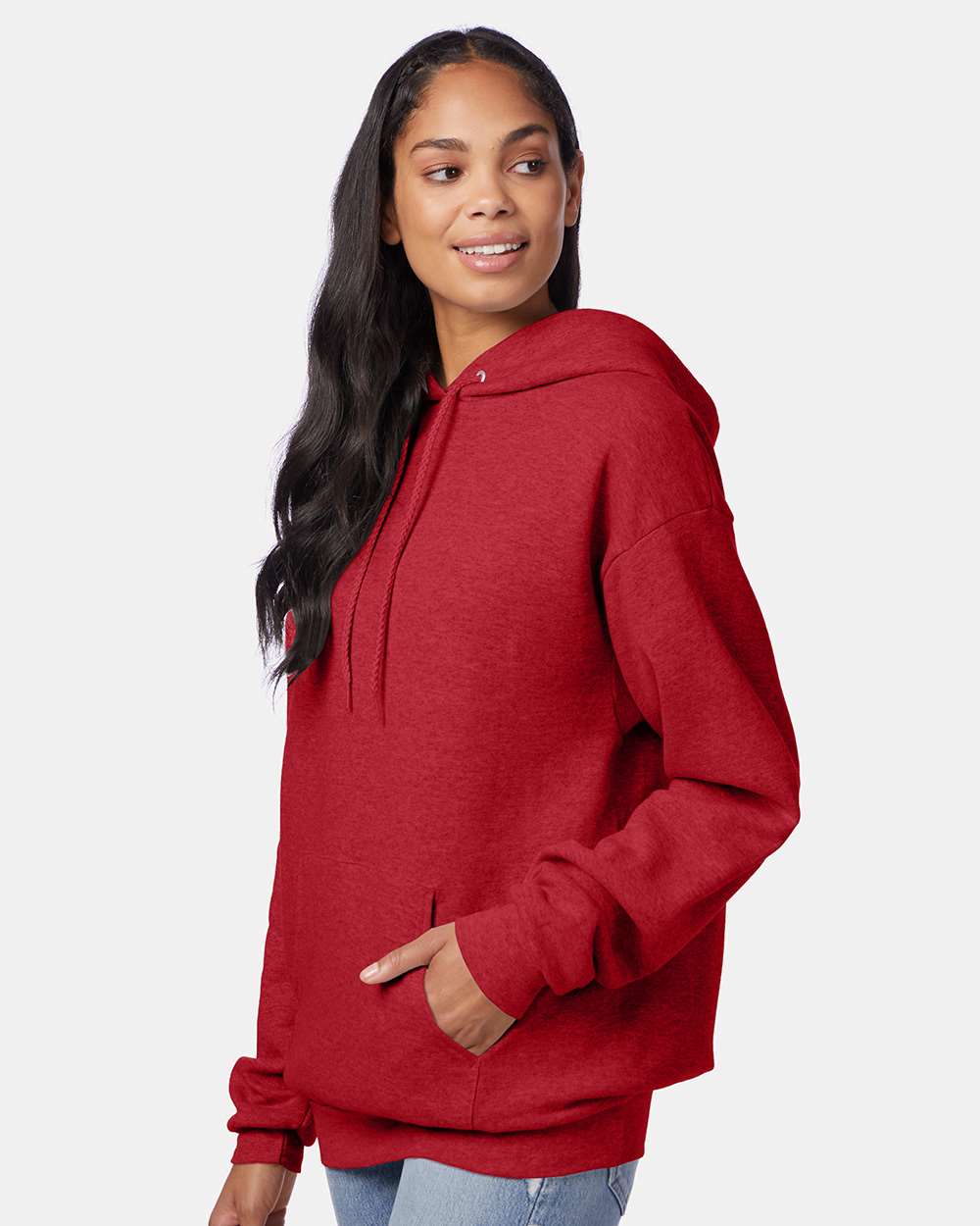 Hanes-P170-Ecosmart® Hooded Sweatshirt - Image 137