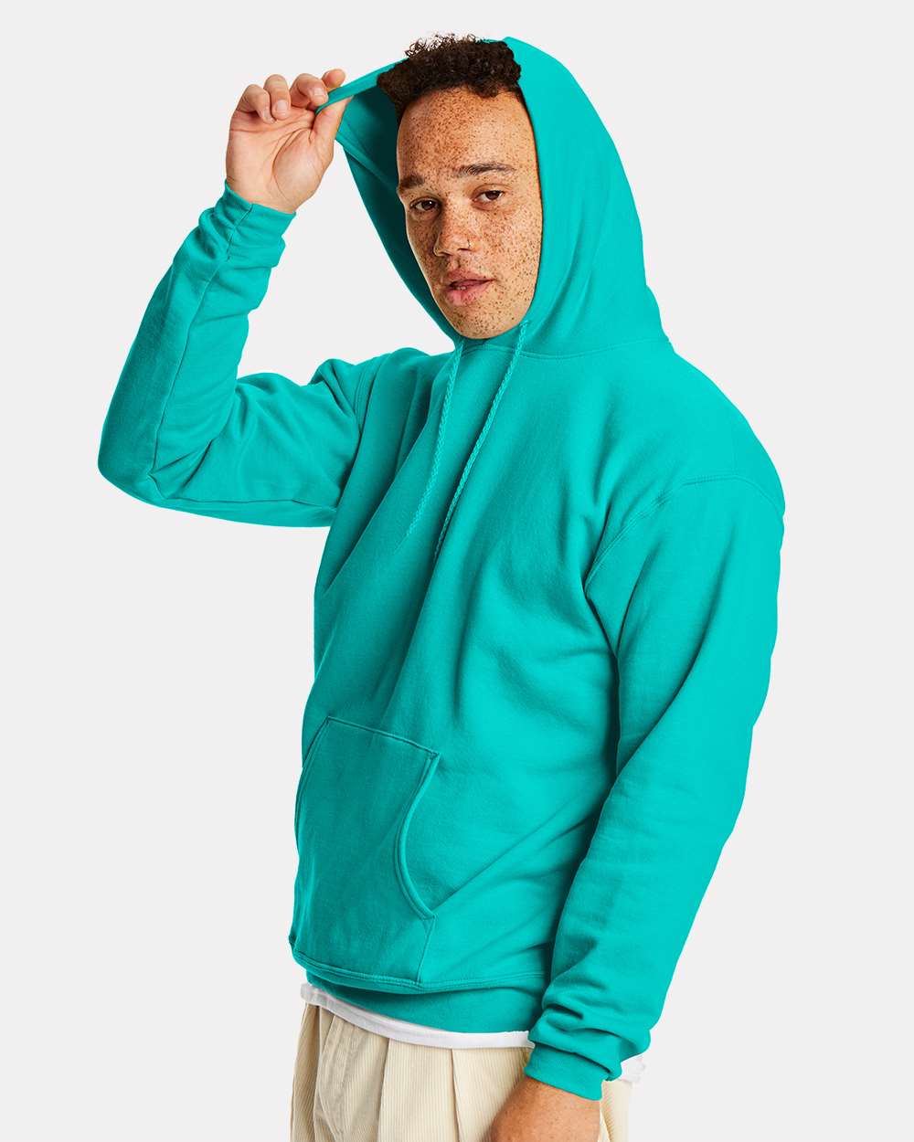 Hanes-P170-Ecosmart® Hooded Sweatshirt - Image 65