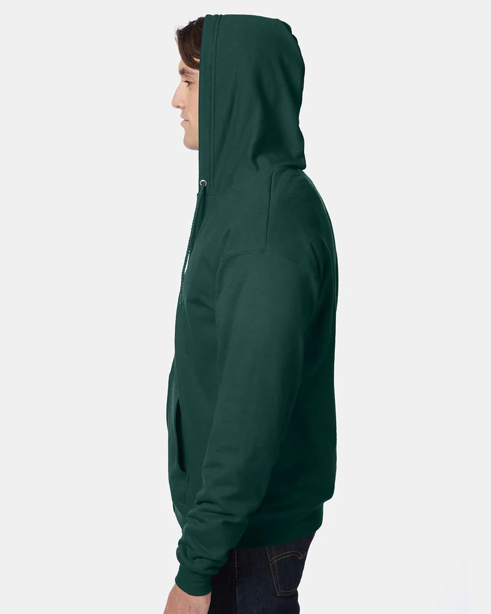 Hanes-P180-Ecosmart® Full-Zip Hooded Sweatshirt - Image 16