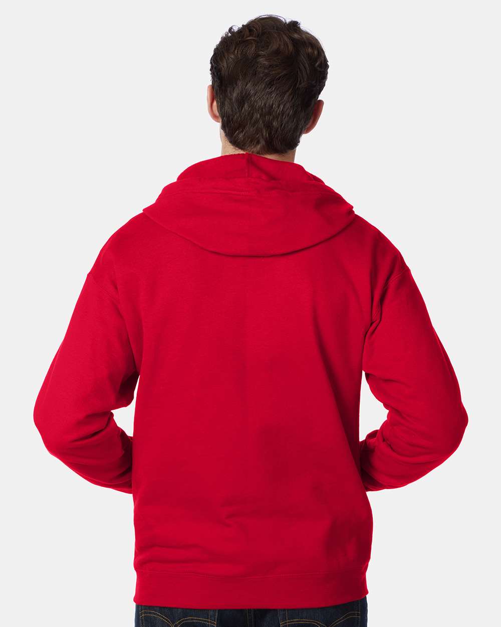 Hanes-P180-Ecosmart® Full-Zip Hooded Sweatshirt - Image 23