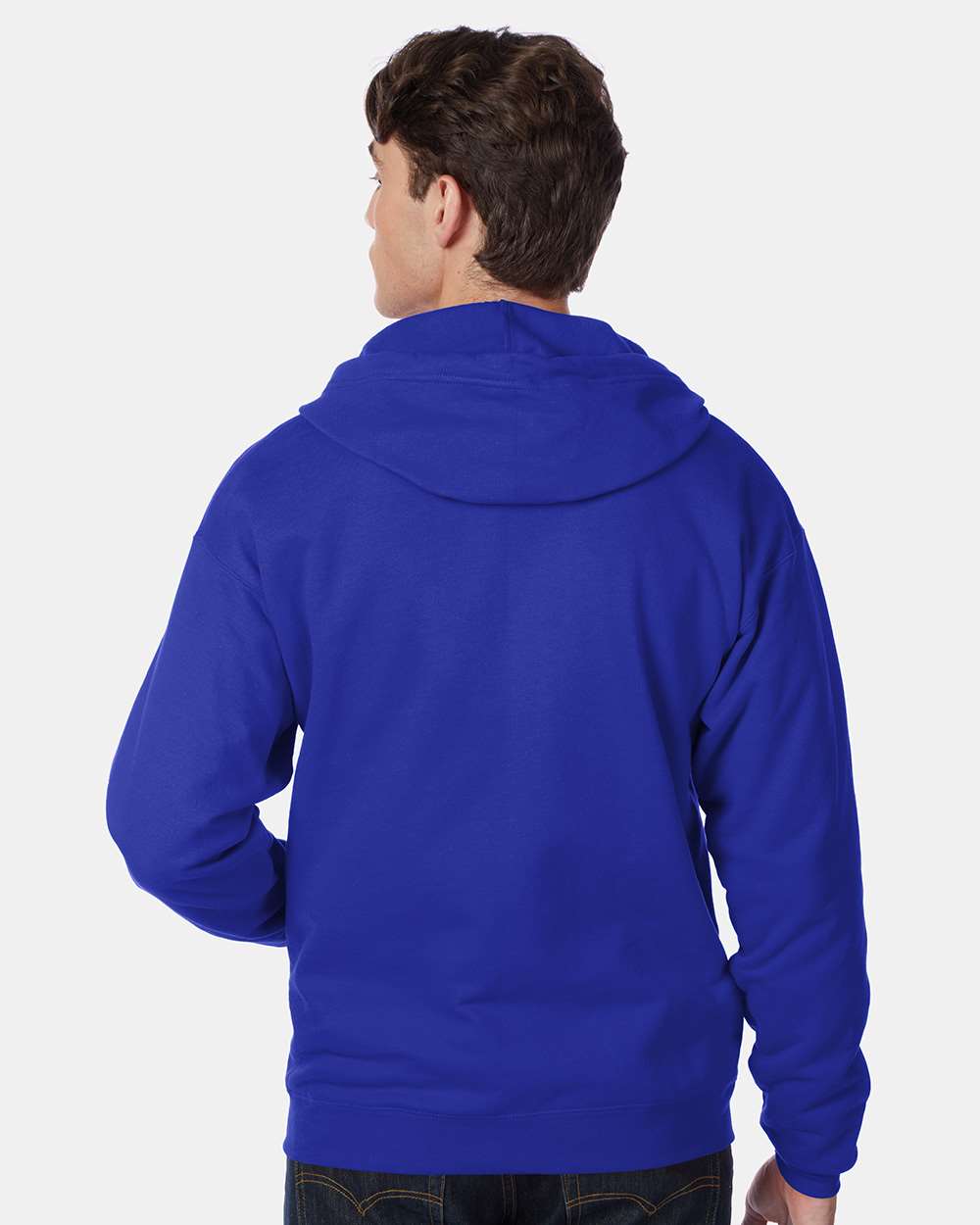 Hanes-P180-Ecosmart® Full-Zip Hooded Sweatshirt - Image 29