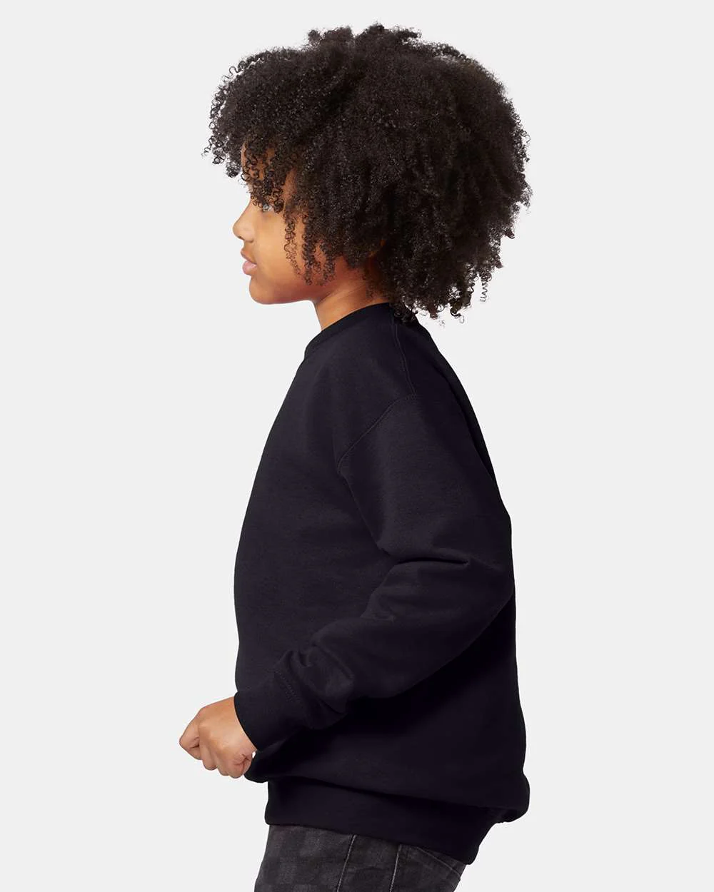 Hanes-P360-Ecosmart® Youth Crewneck Sweatshirt - Image 11