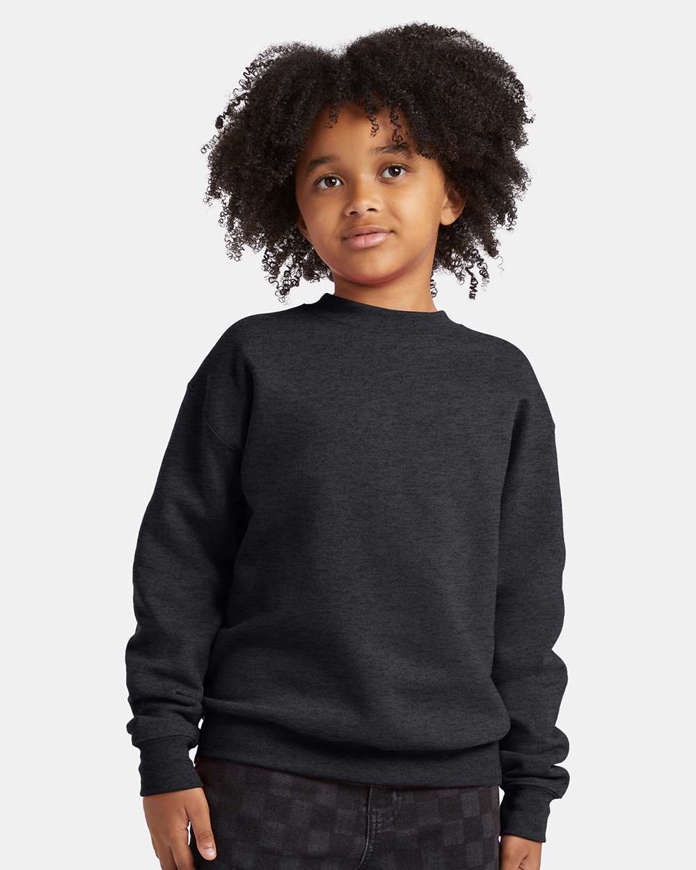 Hanes-P360-Ecosmart® Youth Crewneck Sweatshirt - Image 16