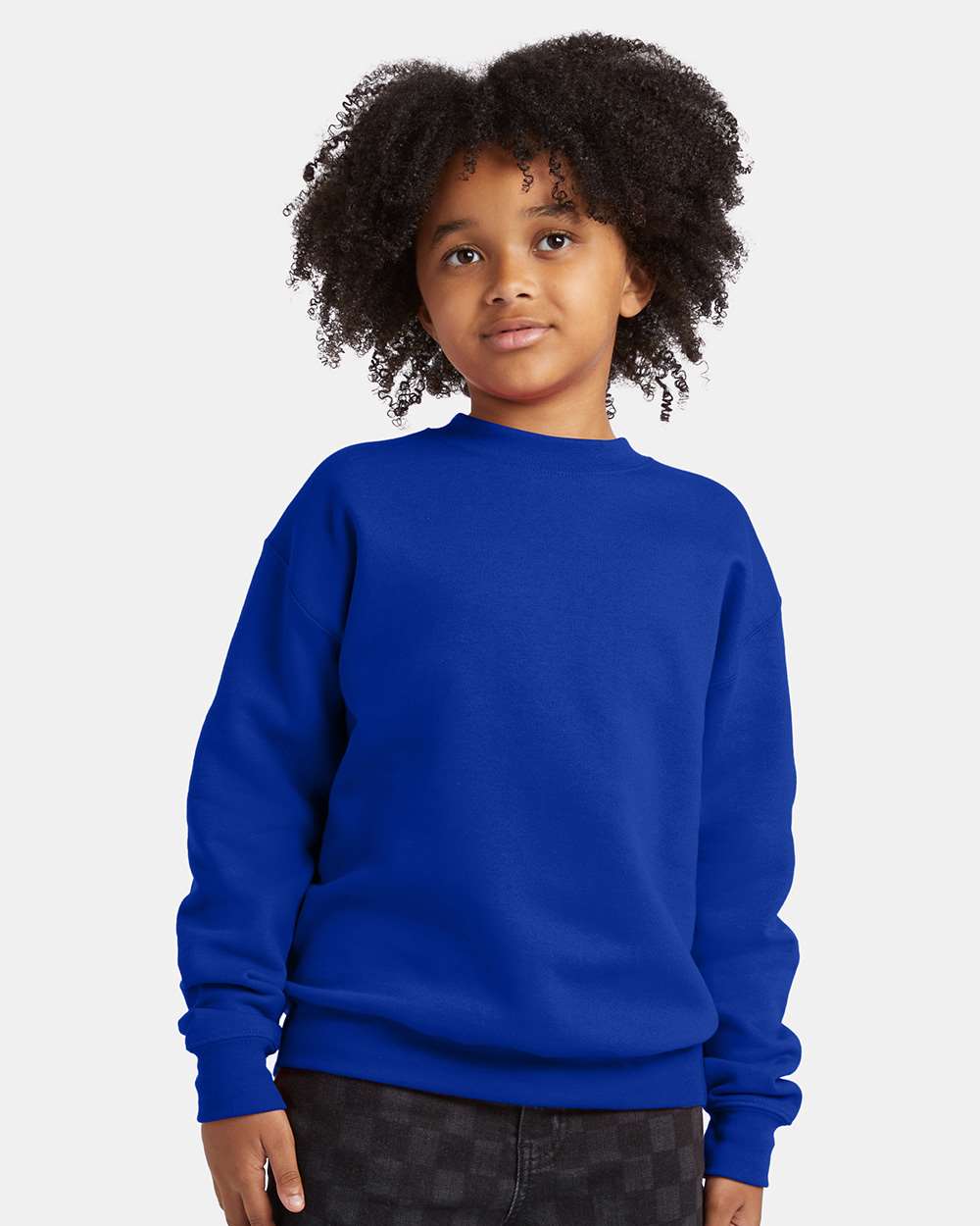 Hanes-P360-Ecosmart® Youth Crewneck Sweatshirt - Image 28