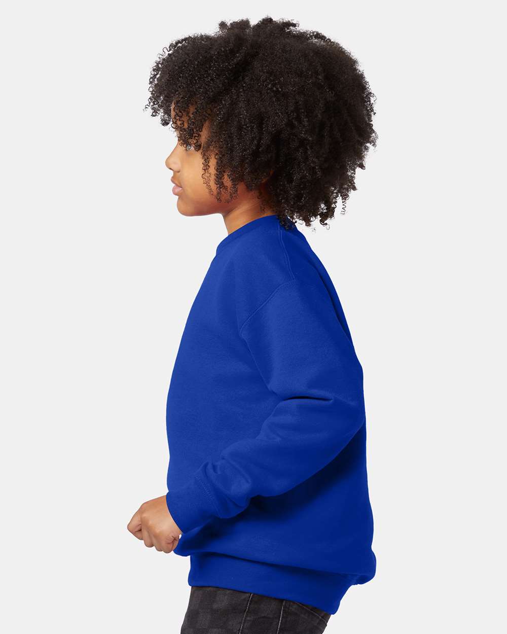 Hanes-P360-Ecosmart® Youth Crewneck Sweatshirt - Image 29