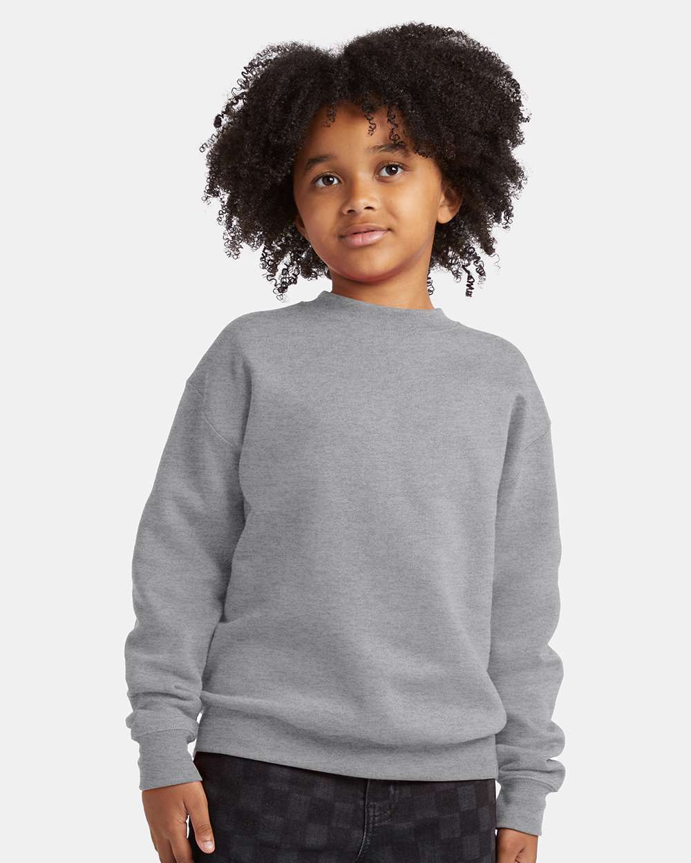 Hanes-P360-Ecosmart® Youth Crewneck Sweatshirt - Image 34