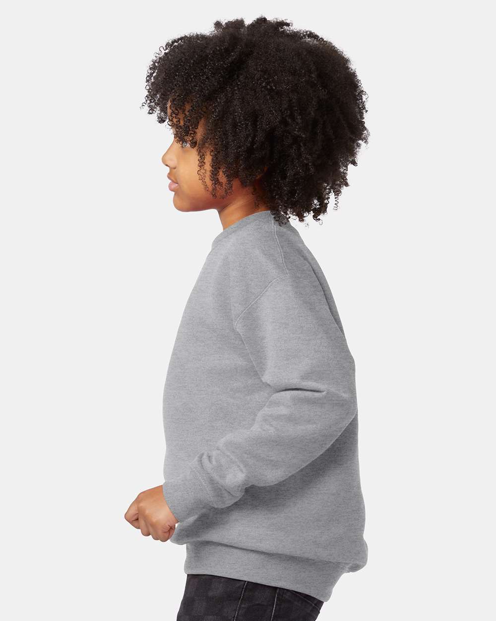 Hanes-P360-Ecosmart® Youth Crewneck Sweatshirt - Image 35