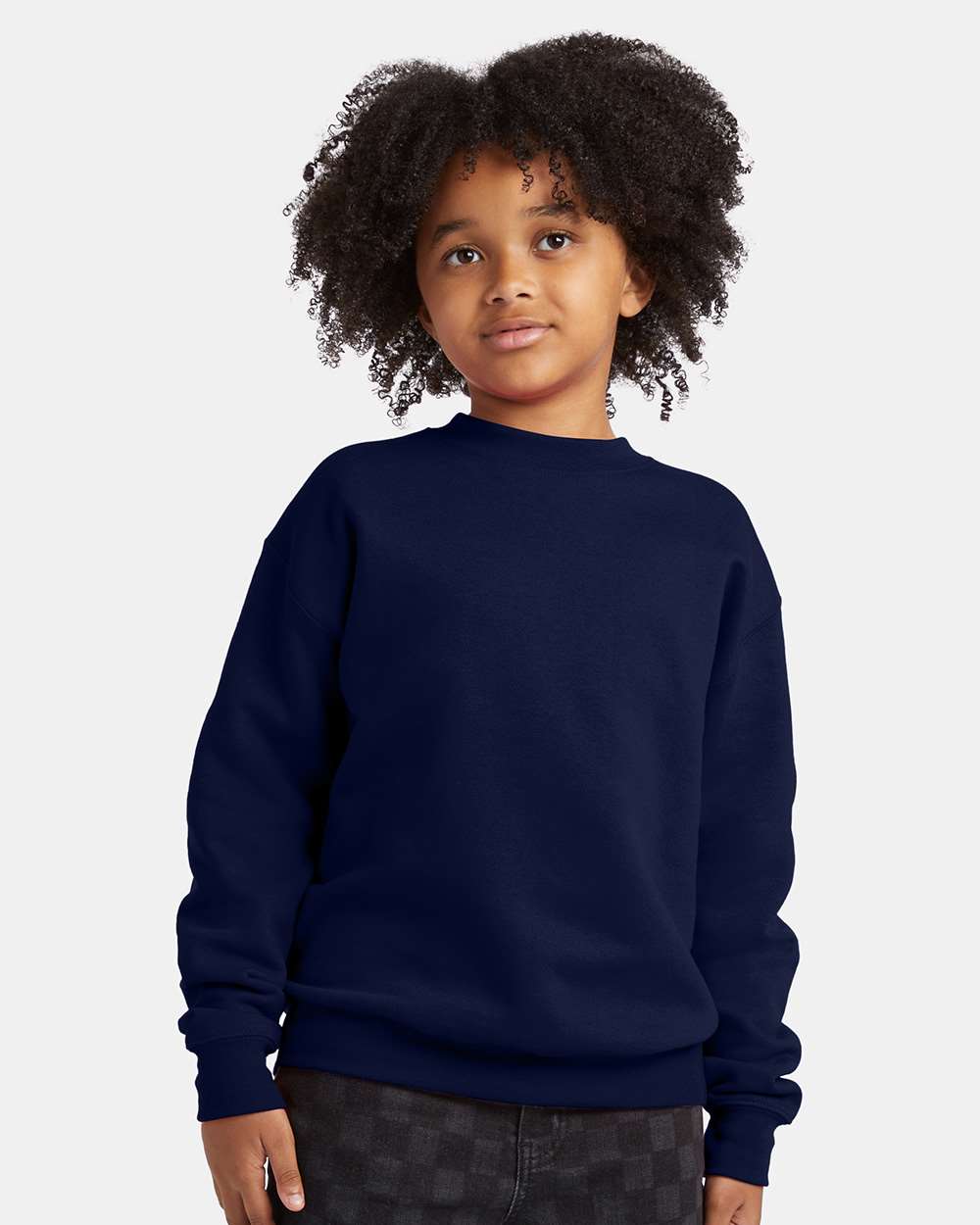 Hanes-P360-Ecosmart® Youth Crewneck Sweatshirt - Image 40