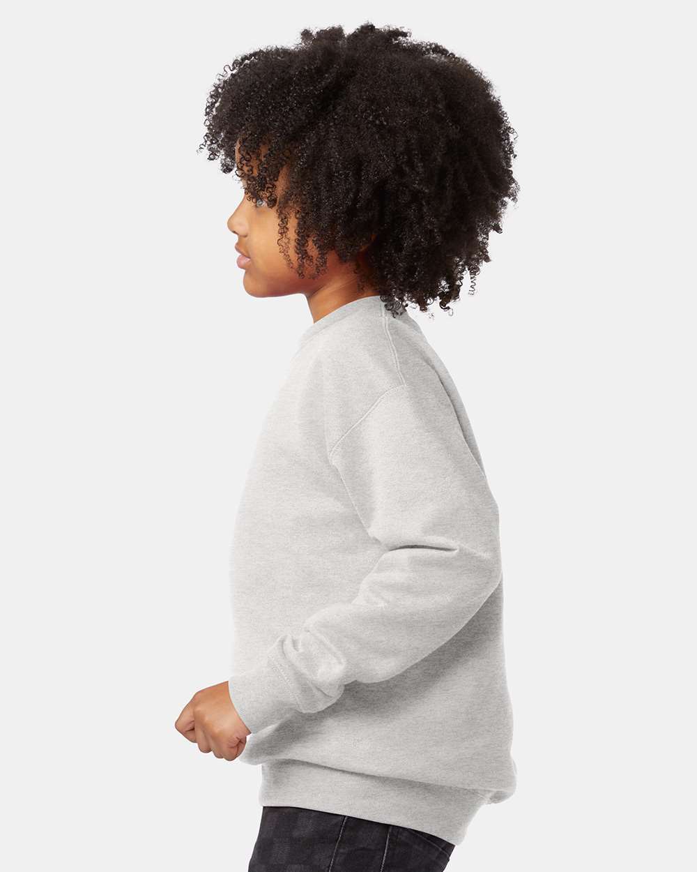 Hanes-P360-Ecosmart® Youth Crewneck Sweatshirt - Image 5