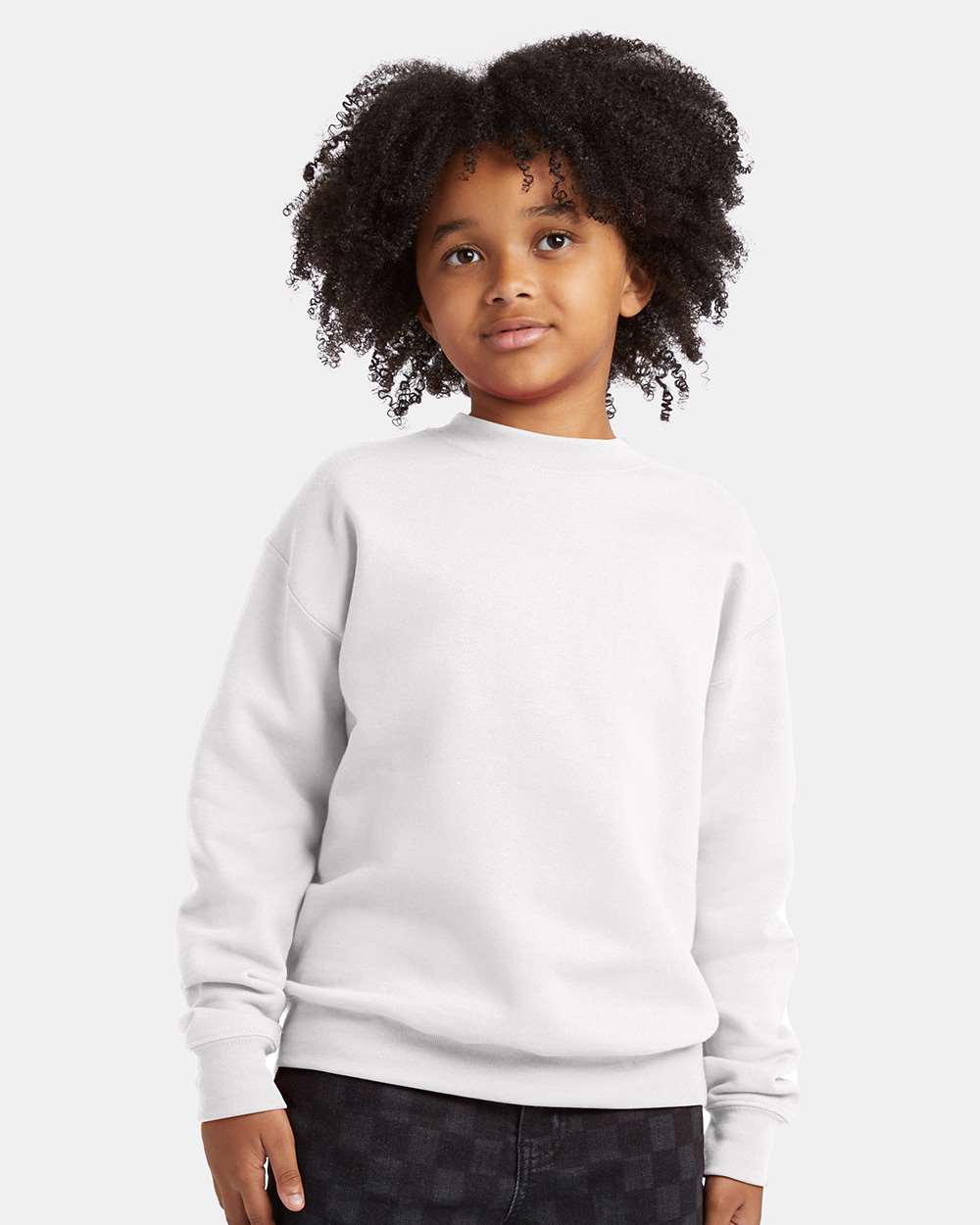 Hanes-P360-Ecosmart® Youth Crewneck Sweatshirt - Image 52