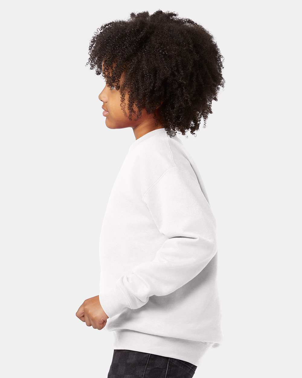 Hanes-P360-Ecosmart® Youth Crewneck Sweatshirt - Image 53
